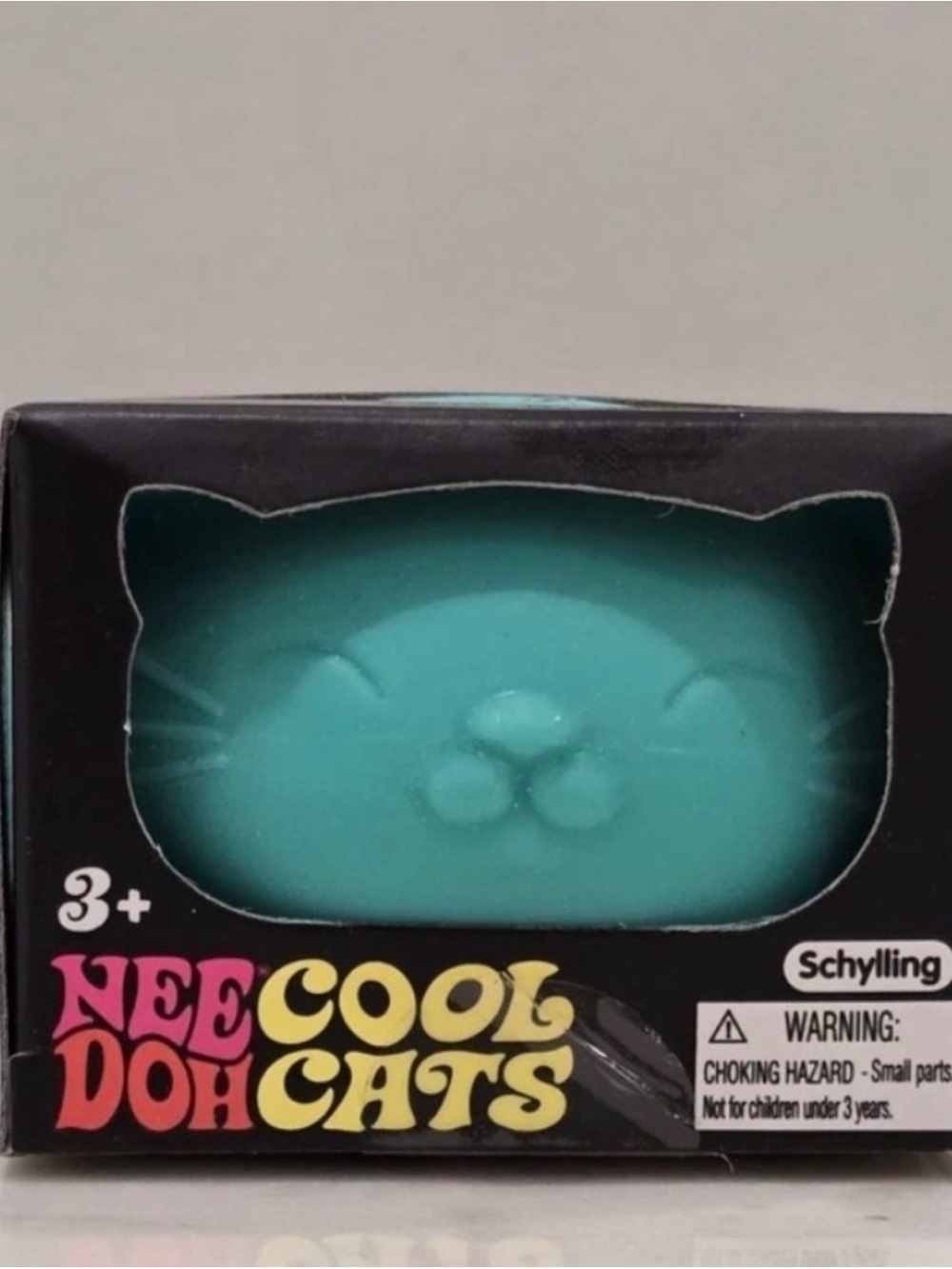 NeeDoh Cool Cats Squishy Cat Toy - Purple